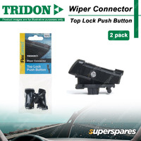 2 x Tridon FlexConnect Wiper Connectors TLP for Lexus RX200t 300 350 450h 450hl