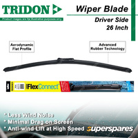 1x Tridon Driver side Wiper Blade 650mm 26" for Suzuki S-Cross SX4 GY 2006-2019