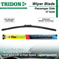 1x Tridon Passenger side Wiper Blade 430mm 17" for Jaguar XE XF 2012-2019