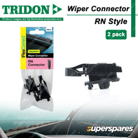 2 Pieces of Tridon FlexConnect Wiper Connector RN-2 RN Style Connector