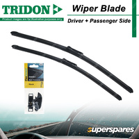 Tridon Wiper Blade & Connector Set for Subaru Impreza V1 Levorg WRX XV GP7