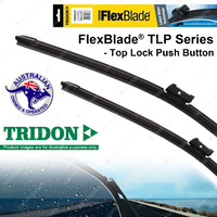 Pair Tridon Frameless Windscreen Wiper Blades for For Volvo V50 V60 V70
