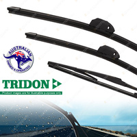 Tridon Front + Rear Windscreen Wiper Blades for Ford Econovan JH 99-06