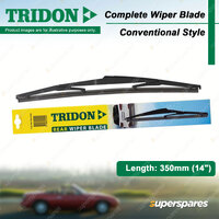Tridon Rear Conventional Plastic Wiper Blade for Mazda CX-5 KE KF 2.0L 2.2L 2.5L