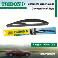 Tridon Rear Conventional Plastic Wiper Blade for Toyota Corolla ZRE182 ZWE186R