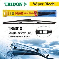 Tridon Rear Plastic Wiper Blade 16" for Toyota Previa ACR30 ACR50 Prius Tarago