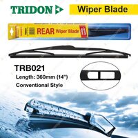 Tridon Rear Conventional Plastic Wiper Blade 14" for BMW X3 E83 2004-2011