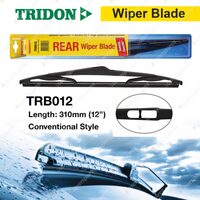 Tridon Rear Conventional Plastic Wiper Blade 12" for HSV VXR AH 2.0L 2006-2009