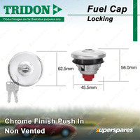 Tridon Locking Fuel Cap for Ford Falcon XE XF LTD FD FE 1982-1988