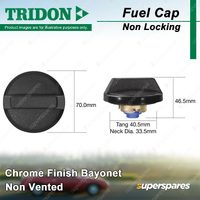 Tridon Non Locking Fuel Cap for Holden Camira JB JD Commodore VB VC VH VK