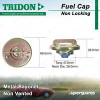 Tridon Non Locking Fuel Cap for Ford F100 F150 F250 F350 LTD FC Transit