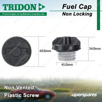 Tridon Non Locking Fuel Cap 45.0mm for HSV Avalanche Commodore VN VP Grange WH
