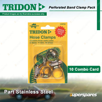 Tridon Combo Hose Clamps Vehicle Handy Pack Three Sizes Each 2 Pcs x 10 Pack