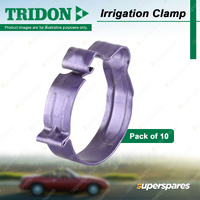 Tridon Irrigation Clamps IR Series Purple 17.5mm-19.0mm - Pack of 10
