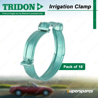 Tridon Irrigation Clamps IR Series Green 23.5mm-25.0mm - Pack of 10