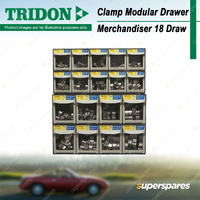 Tridon Hose Clamps Modular Drawer Merchandiser - All Stainless Steel Solid Band