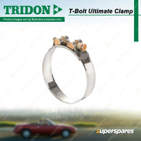 Tridon T-Bolt Ultimate Clamp TTBU Series - Solid Stainless Steel Band 60-63mm