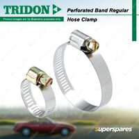 1 pc Tridon Perforated Band Regular Hose Clamp 59mm - 83mm Part Stainless