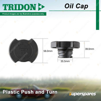 Tridon Oil Cap for Ford Cougar SW Courier PH Escape Explorer UT F150 F250 F350