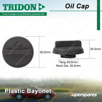 Tridon Oil Cap for Lexus ES300 MCV30 GS300 JZS160 IS300 RX330 RX350 RX400H