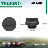 Tridon Oil Cap for Lexus IS250 GSE20 GS300 GRS190 IS250C GSE20 2.5L 3.0L 05-12