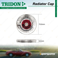Tridon Radiator Cap Blanking System TRC Series Large Bayonet - Metal Cap Style
