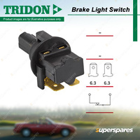 Tridon Brake Light Switch for Volvo 440 2.0L B20F SOHC 8V Petrol 1993-1996