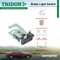 Tridon Brake Light Switch for Ford Fairlane NF NL Falcon AU EF EL XH LTD Mustang