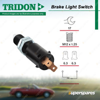 Tridon Brake Light Switch for Holden Sunbird Torana HB LC LH LJ LX TA UC WB