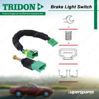 Tridon Brake Light Switch for Citroen C3 VT C4 SX B7 C5 X7 C6 Dispatch G9C