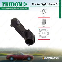 Tridon Brake Light Switch for Toyota Corolla AE91 1.5L 4cyl 63kW 1987-1989