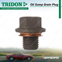 Tridon Oil Sump Drain Plug for Toyota Hilux GGN25 GUN126 TGN121 TGN126 TGN16
