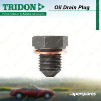 Tridon Oil Sump Drain Plug for Audi A1 8X A3 8P 8V A4 B8 Q2 GA Q3 8U