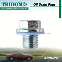 Tridon Oil Sump Drain Plug for Honda CR-V RW 1.5L L15B DOHC 2017-On