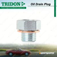Tridon Oil Sump Drain Plug for Mazda 2 3 6 CX-3 DK CX-5 KE KF CX-7 ER