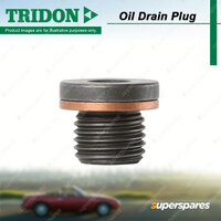 Tridon Oil Drain Plug for Toyota Corolla AE91 1.5L 4cyl 63kW 5A-F 1987-1989