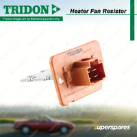 Tridon Heater Fan Resistor for Kia Soul JP814 PS 2.0L G4NA 4Cyl 02/2014-On