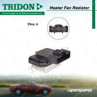 Tridon Heater Fan Resistor for Jeep Patriot MK Wrangler JK 2.4L 2.8L 3.8L 10-18