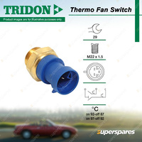 Tridon Thermo Fan Switch for Fiat Bravo Coupe Punto 1.2L 1.6L 2.0L