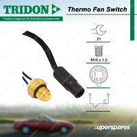 Tridon Thermo Fan Switch for Hyundai Lantra J1 KF31R S Coupe UE2 UE3