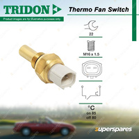 Tridon Thermo Fan Switch for Hyundai Accent LC 1.3L G4EA SOHC 12V