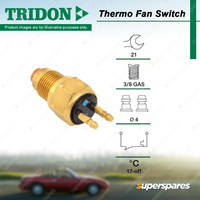 Tridon Thermo Fan Switch for Mazda B2000 B2200 323 BW BF 4WD 1.5L 1.6L 2.0L 2.2L