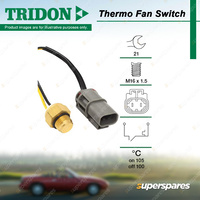 Tridon Thermo Fan Switch for Nissan Patrol GQ Safari Y60 4.2L OHC 12V