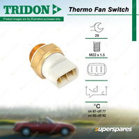 Tridon Thermo Fan Switch for Volkswagen Transporter IV Syncro 2.0L 2.4L 2.5L