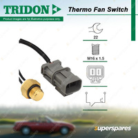 Tridon Fan Switch for Holden Astra LB LC 1.5L 1.6L E15 E16 1984-1987