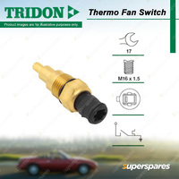 Tridon Fan Switch for Ford Telstar AT AV TX5 2.2L F2 SOHC 1987-1992