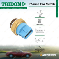 Tridon Fan Switch for Holden Vectra JR JS 2.0L 2.2L 2.5L 2.6L 1997-2002