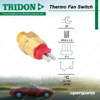 Tridon Fan Switch for Mercedes 100 Series 190E 200 Series 230E 230TE 2 Terminals