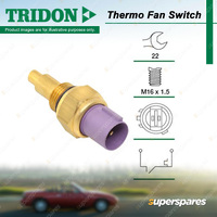 Tridon Thermo Fan Switch for Renault Megane X84 2.0L 4cyl 99kW F4R 2002-2009