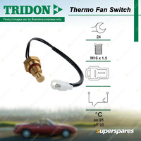 Tridon Thermo Fan Switch for Nissan Bluebird 910 W910 2.0L L20B CA20S 1981-1986
